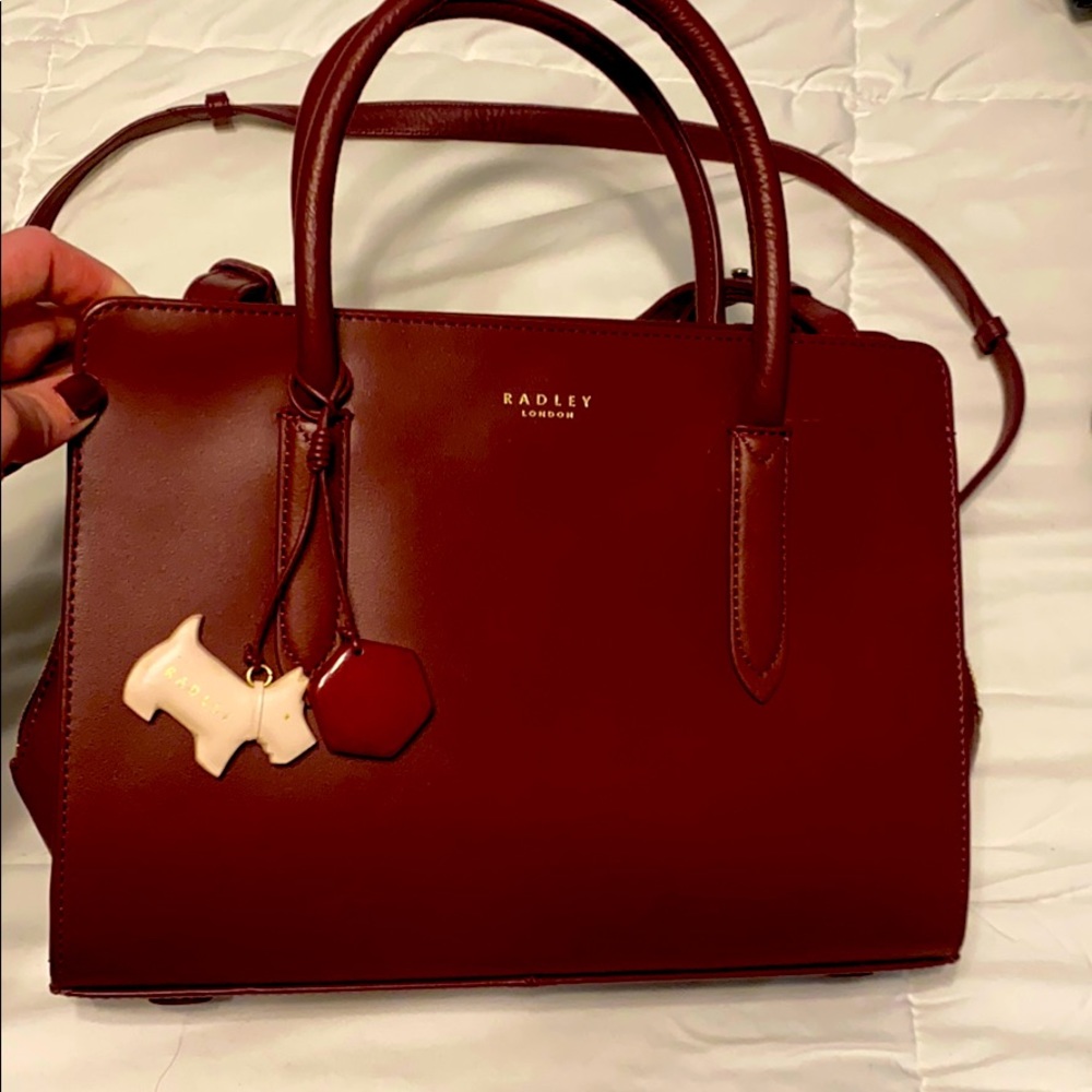 Burgundy Radley London Purse